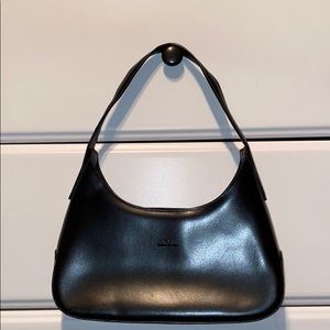 Jet black Daniela Moda purse